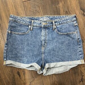 Wild Fable Women's Blue Denim Shorts